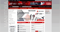 Desktop Screenshot of mb.cme-mec.ca